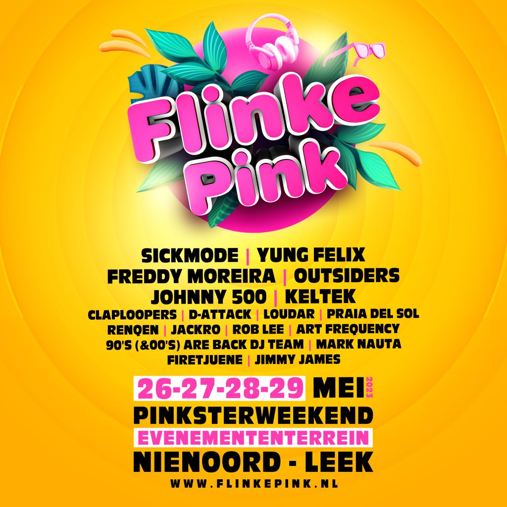 Flinke Pink Festival 2023 Poster
