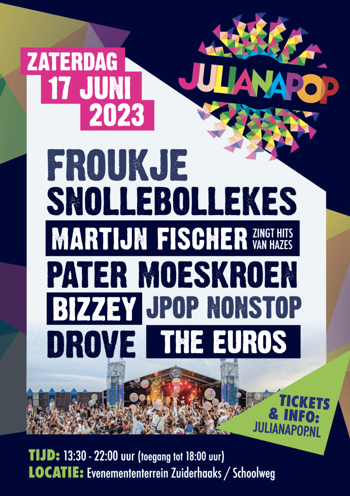 Julianapop 2023 Poster
