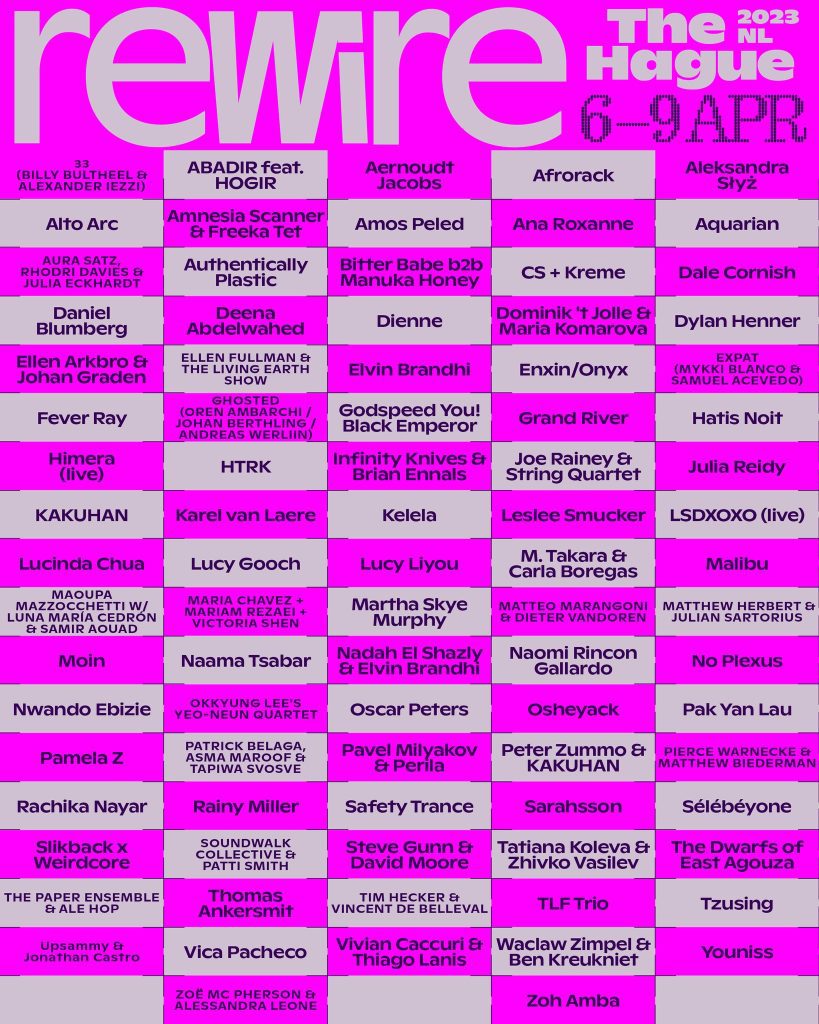 Rewire 2023 Poster