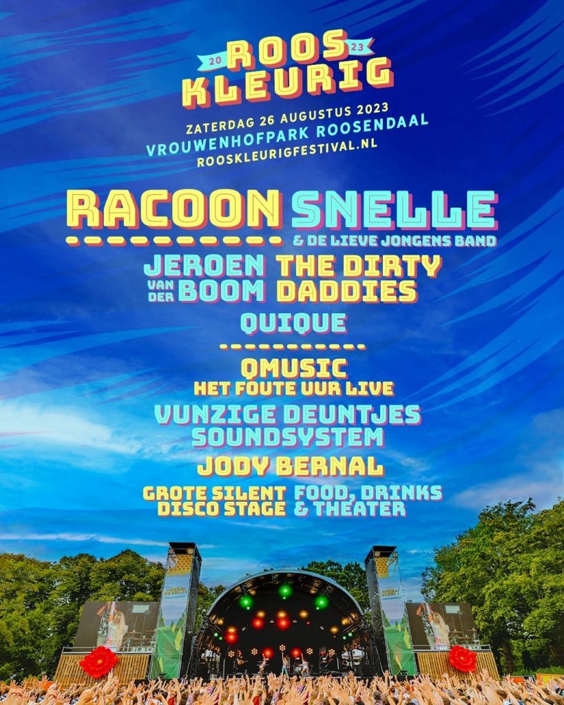Rooskleurig Festival 2023 Poster