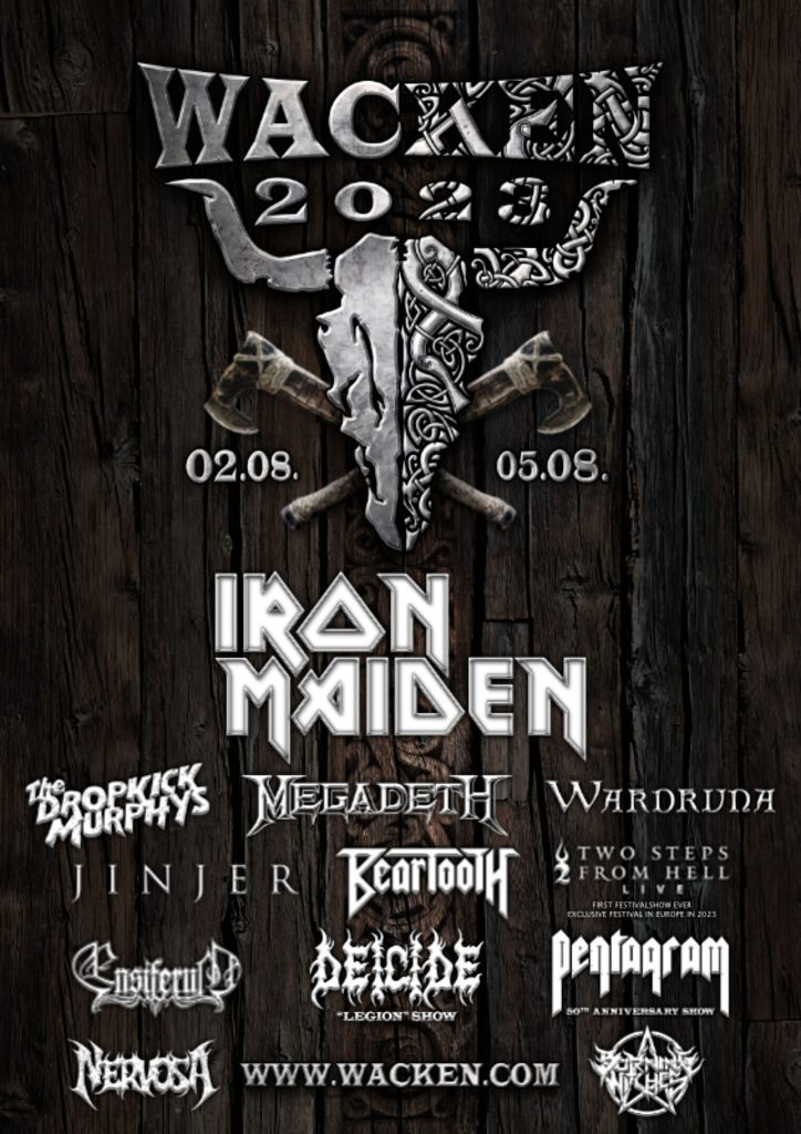 Wacken Open Air 2023 Poster