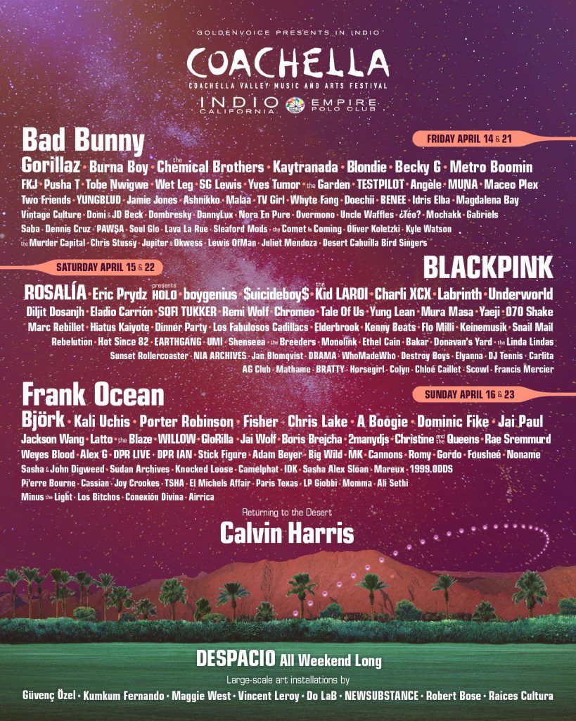 Coachella 2023 Poster
