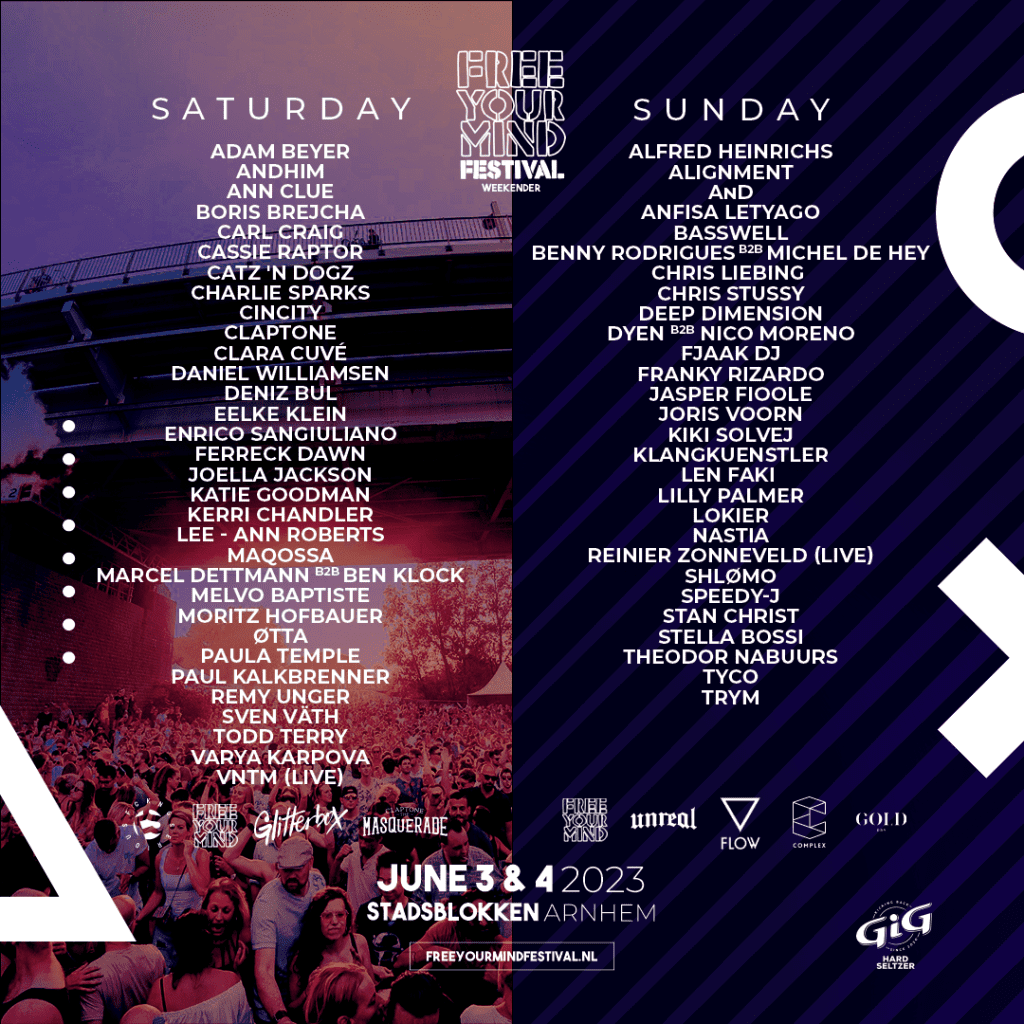 Free Your Mind Festival 2023 Poster
