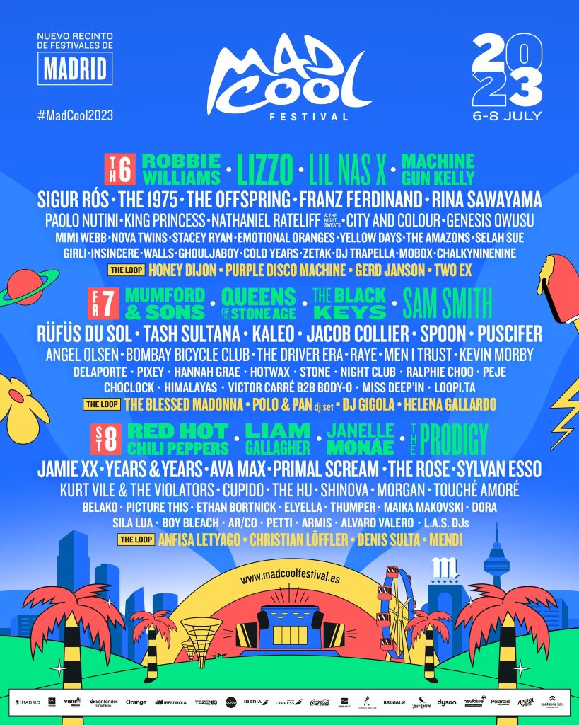 Mad Cool 2023 Poster