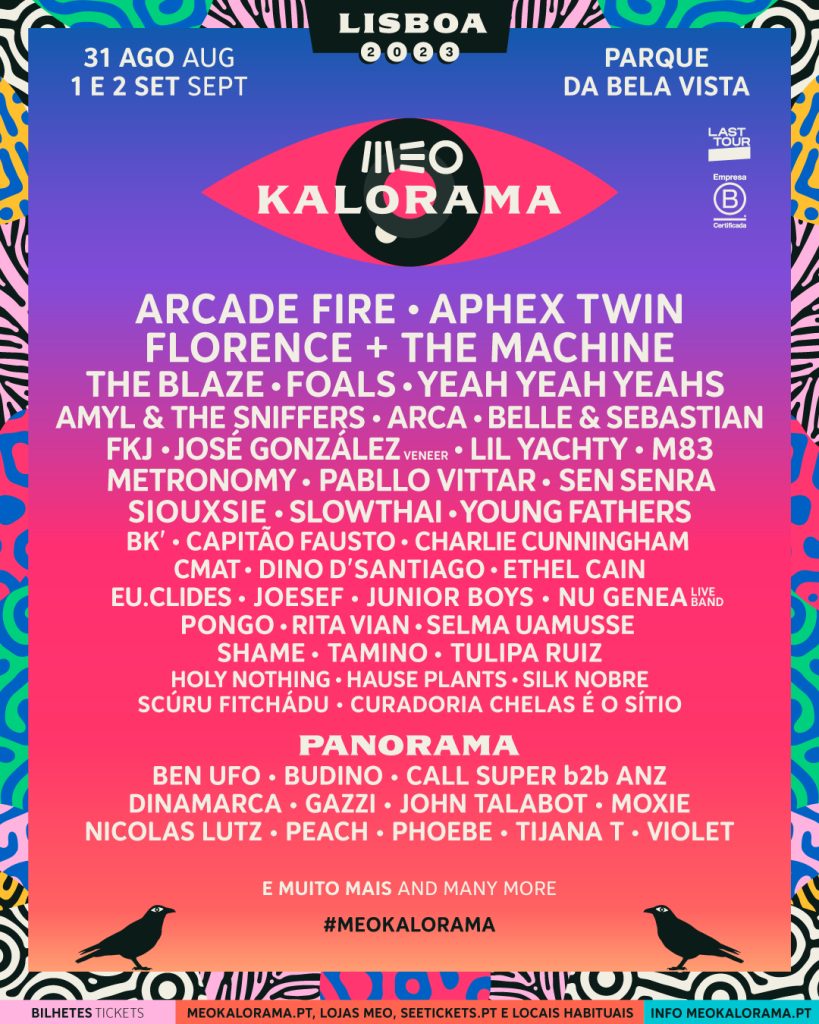 MEO Kalorama 2023 Poster