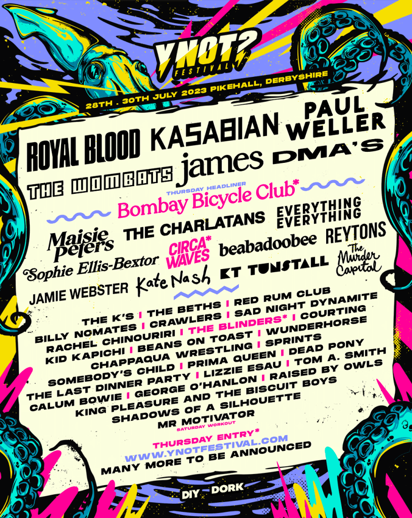 Y Not Festival 2023 Poster