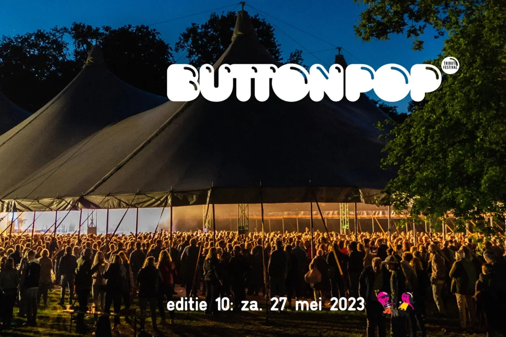 Buttonpop Tribute Festival 2023 Poster