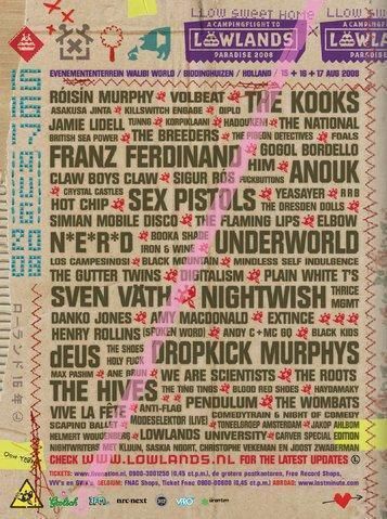 line-up posters