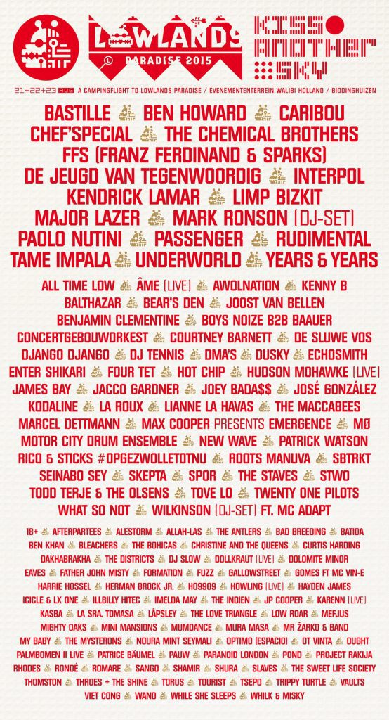 line-up posters