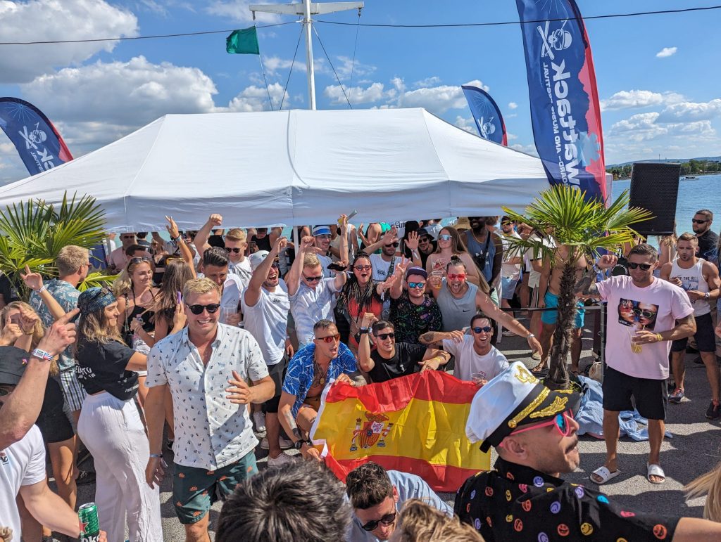 Balaton Sound Boat Party sfeer