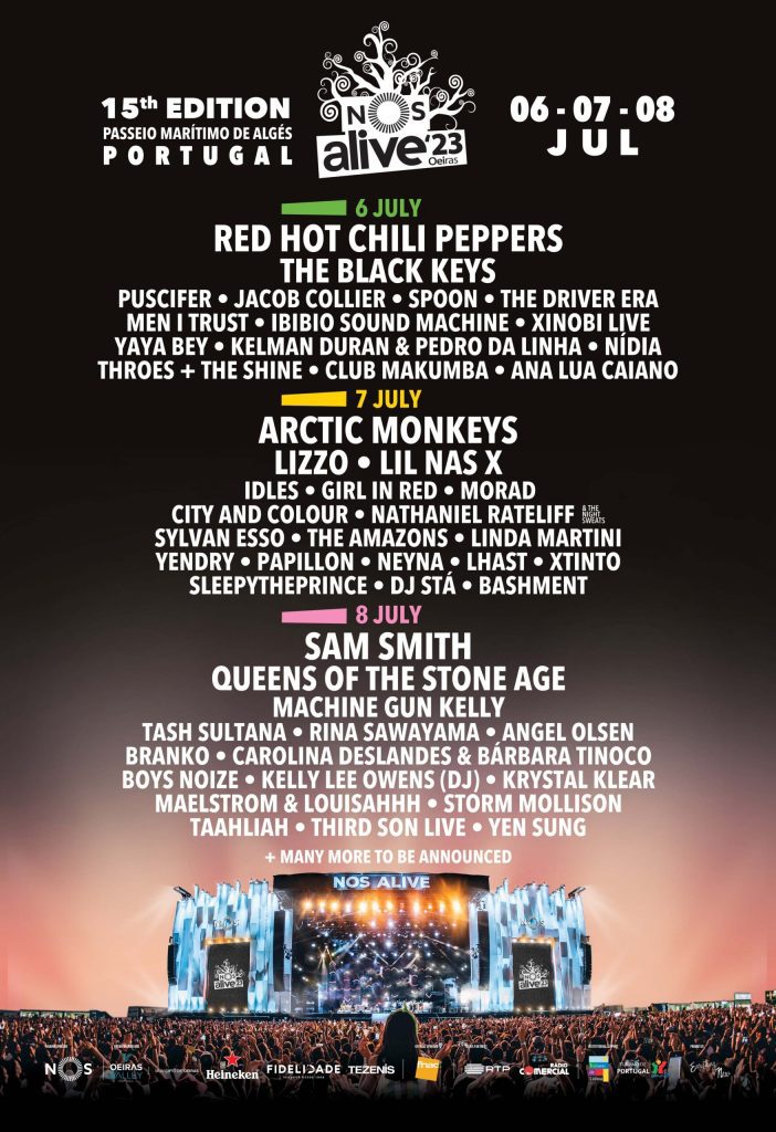 NOS Alive 2023 Poster