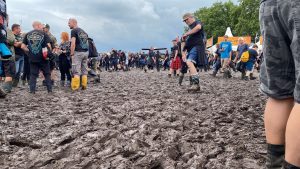 Wacken Open Air 2023 laat geen bezoekers meer toe om hevige regenval