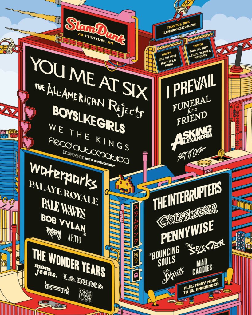 Slam Dunk North 2024 Poster