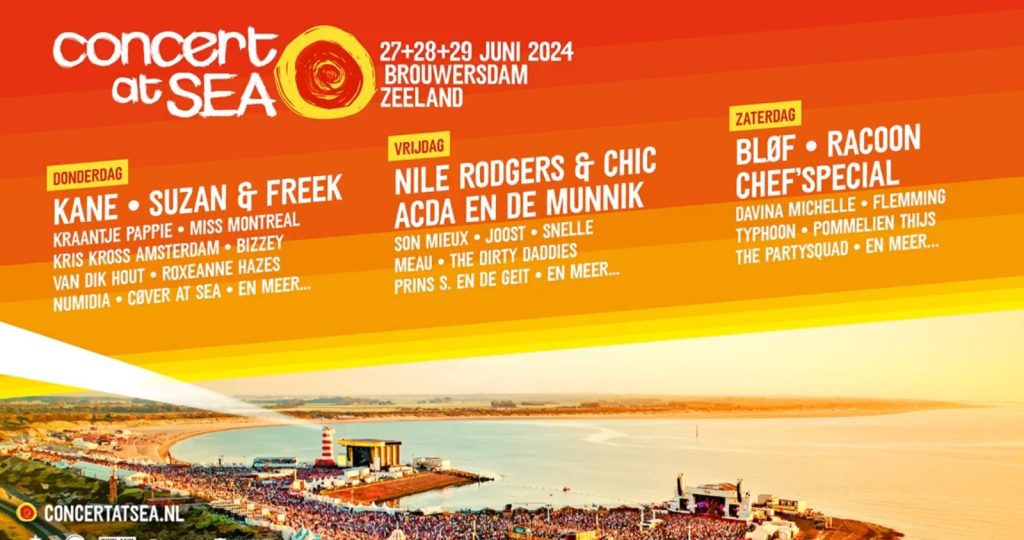 Concert at Sea 2024 Poster