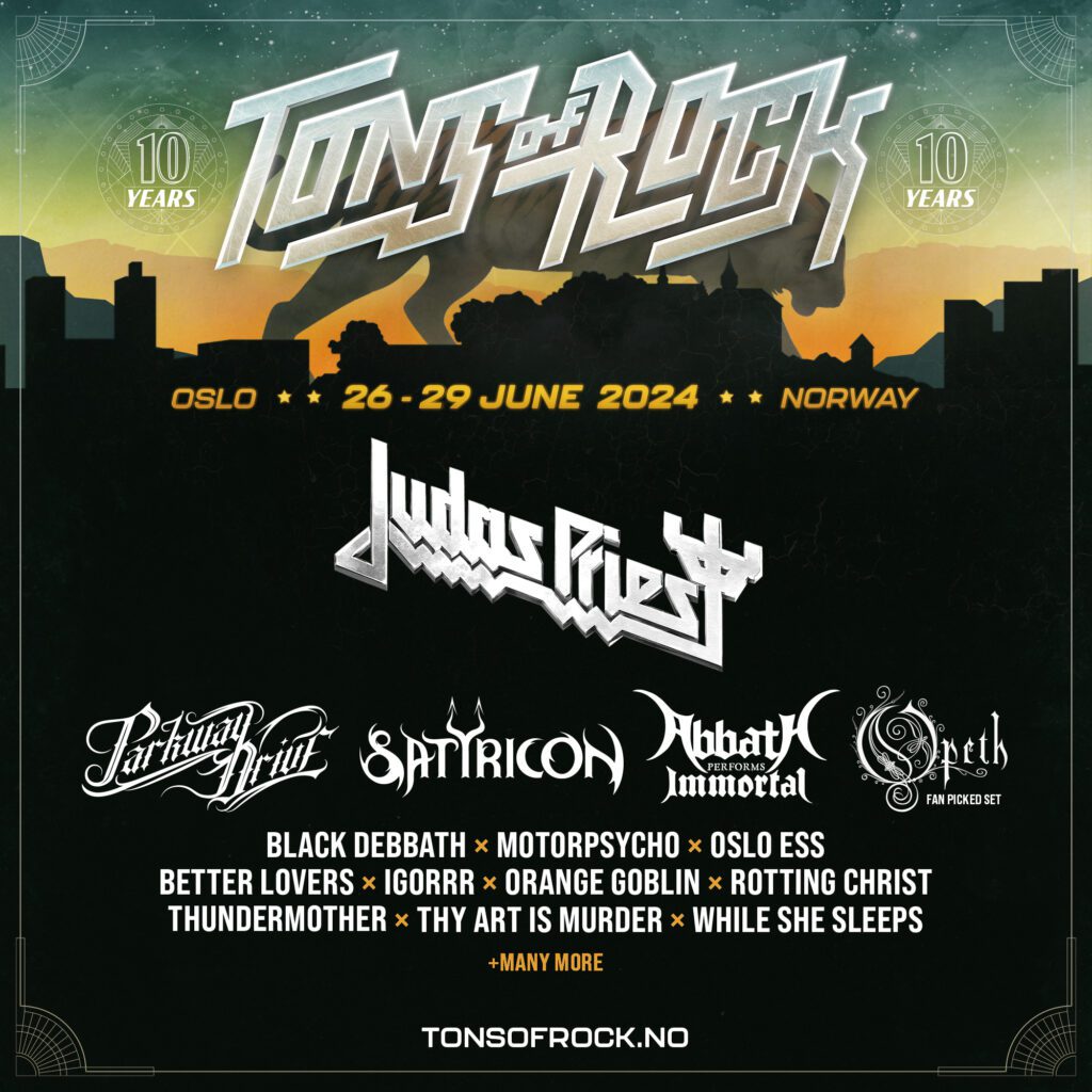 Tons Of Rock 2024 Poster