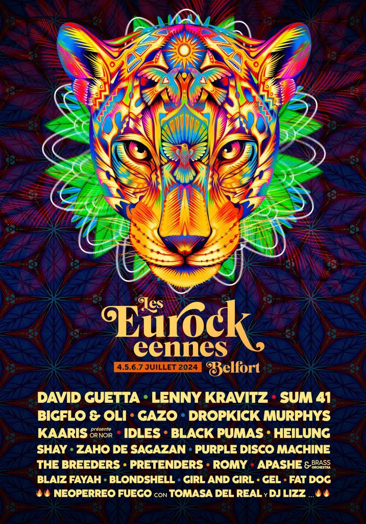 Les Eurockéennes de Belfort 2024 Poster