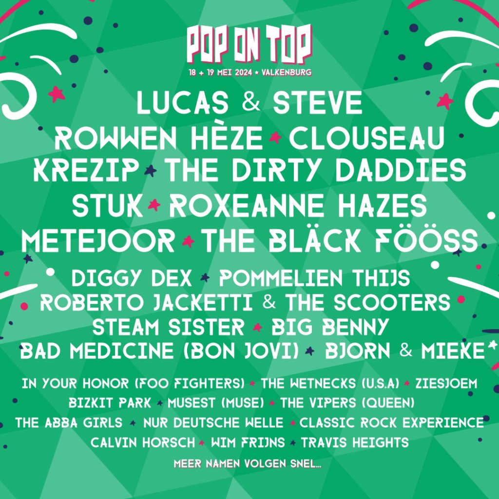 Pop on Top 2024 Poster