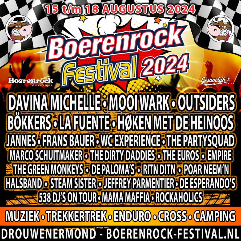 Boerenrockfestival 2024 Poster