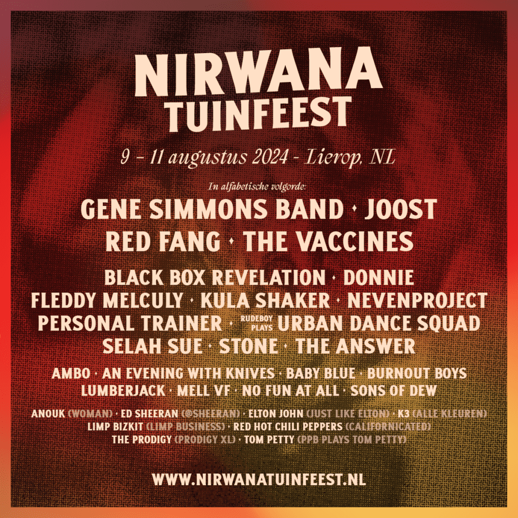 Nirwana Tuinfeest 2024 Poster