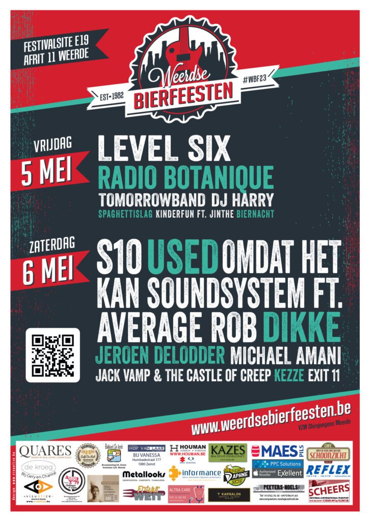 Weerdse Bierfeesten 2023 Poster