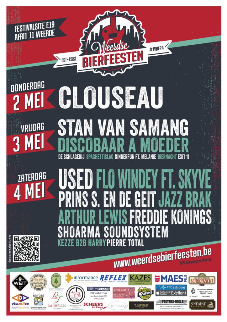 Weerdse Bierfeesten 2024 Poster