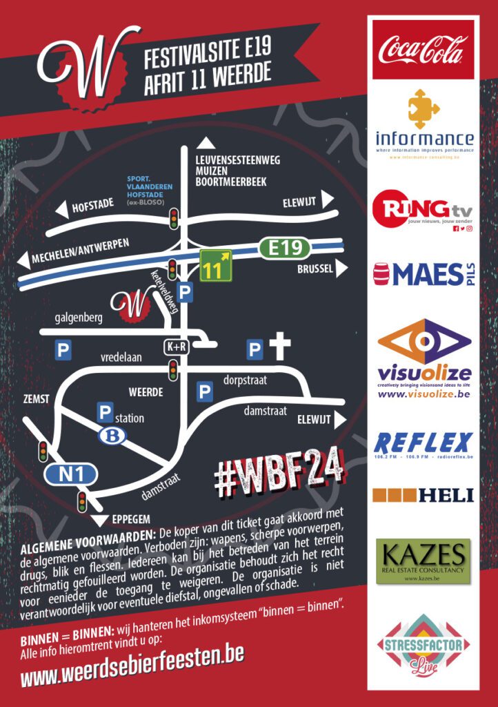 Weerdse Bierfeesten 2022 Poster