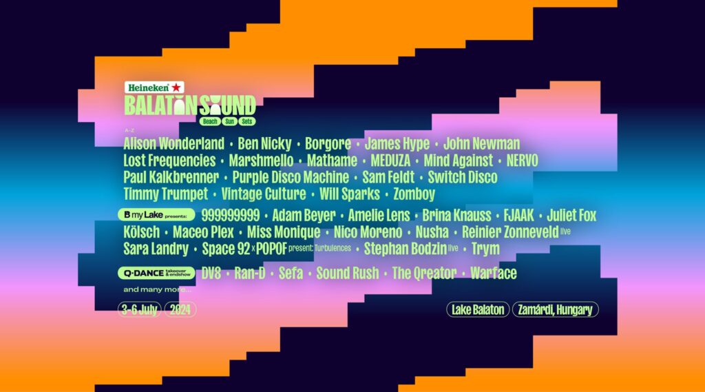 Heineken Balaton Sound 2024 Poster