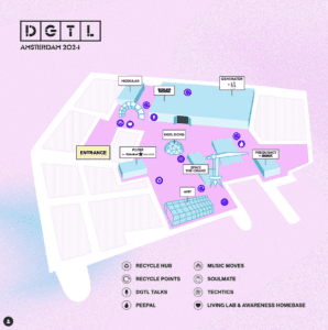 Check hier de plattegrond van DGTL 2024