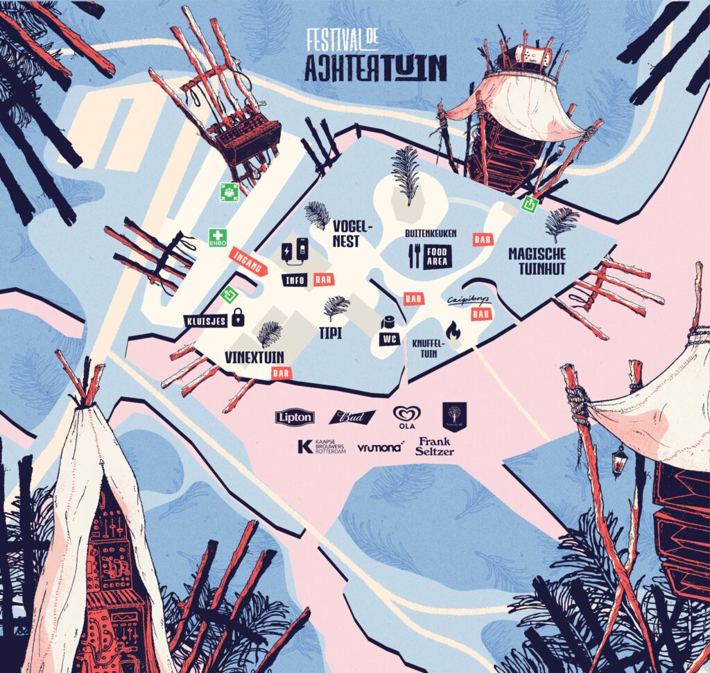 Festival de Achtertuin 2024 Poster