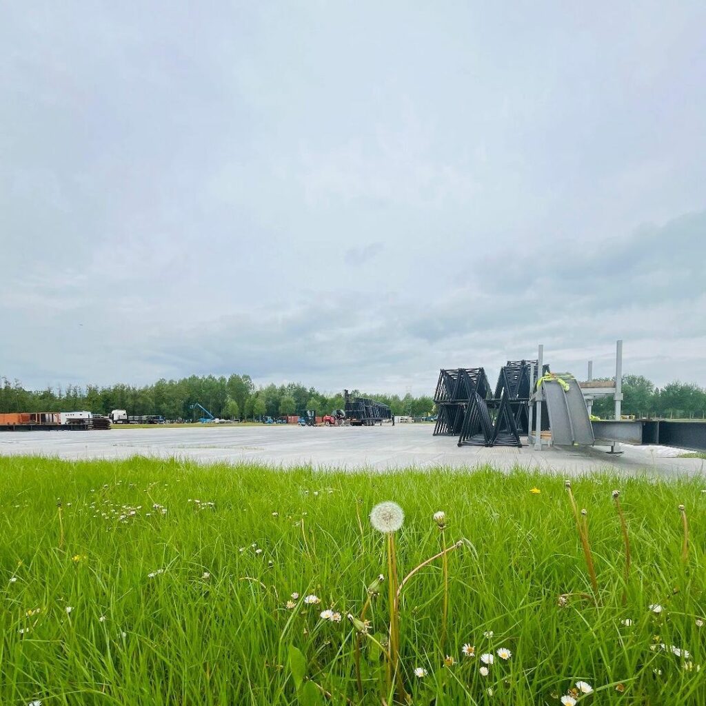 rock werchter 2024 opbouw