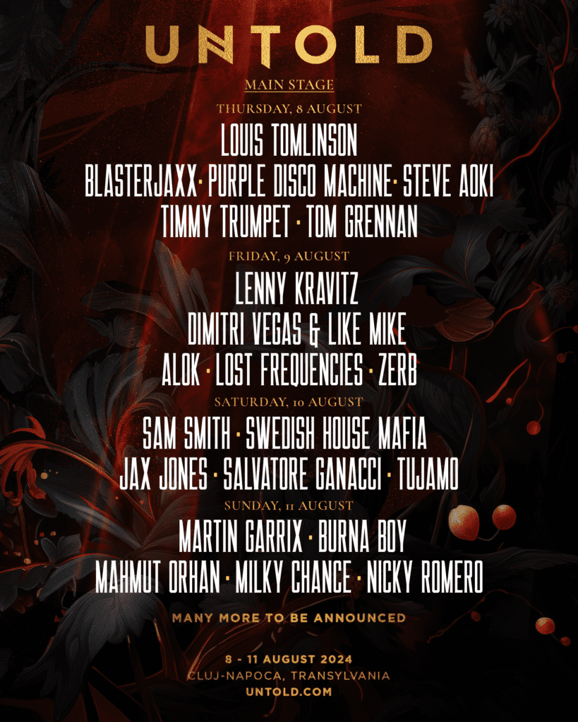 UNTOLD Festival 2024 Poster