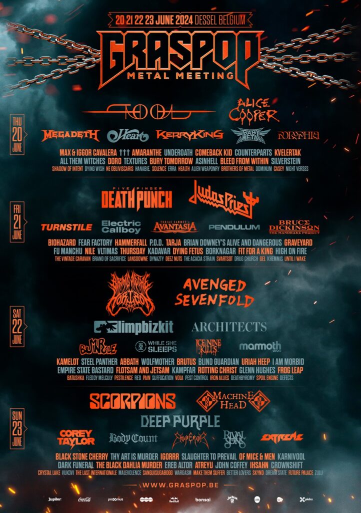Graspop Metal Meeting 2024 Poster