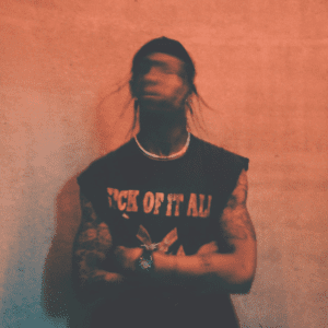 Travis Scott samen met Owen Wilson op Rolling Loud Miami