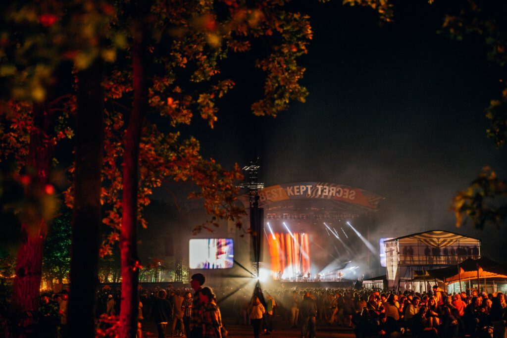 Het hoofdpodium op BKS 2024