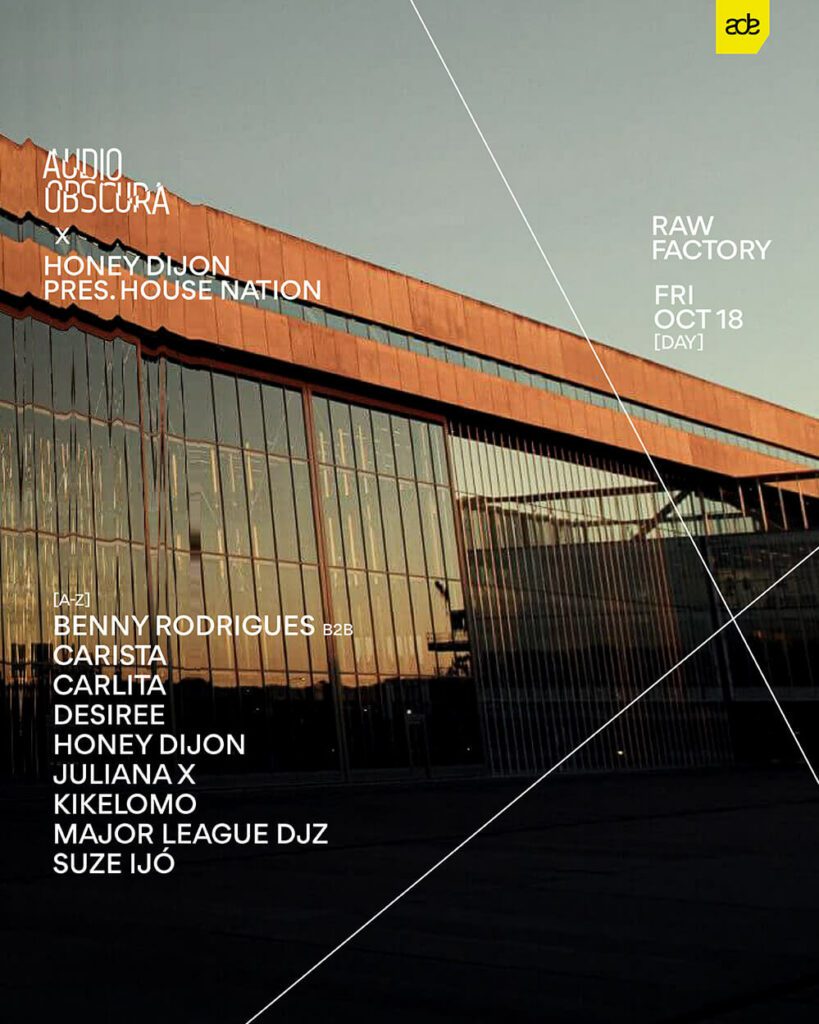 Audio Obscura ADE X Honey Dijon Pres. House Nation 2024 Poster