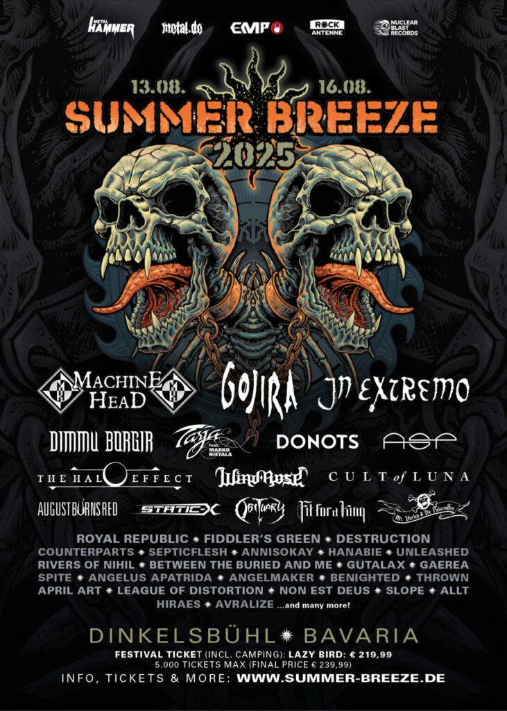 Summer Breeze 2025 Poster