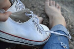 Witte sneakers op een festival: do or don’t?