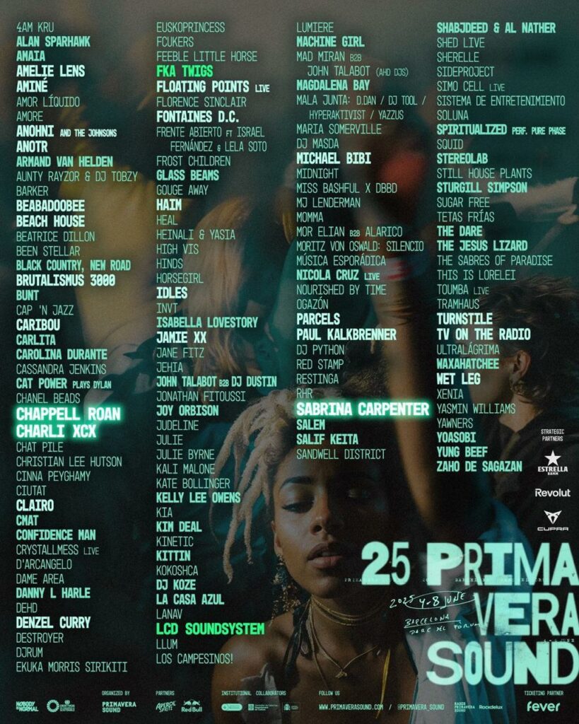 Primavera Sound 2025 Poster