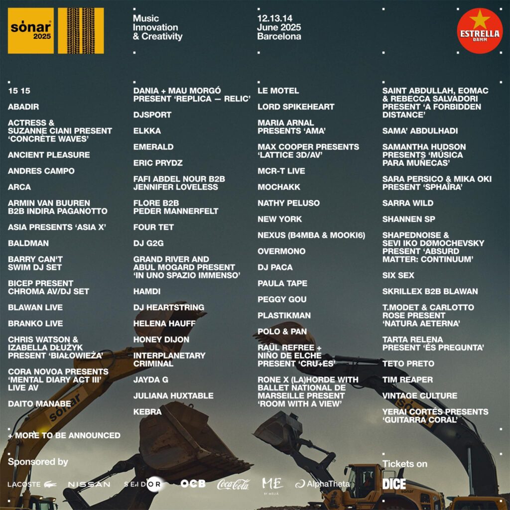 Sónar 2025 Poster
