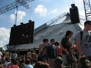 50 jaar Rock Werchter: De Pyramid Marquee