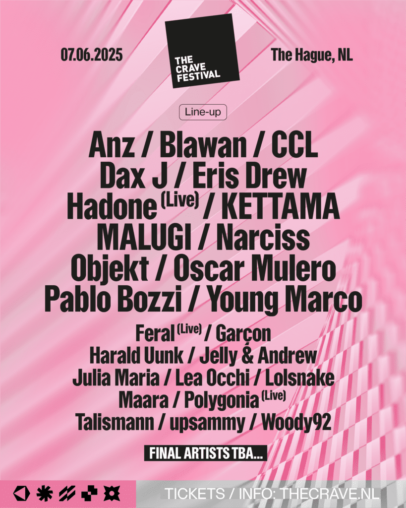 The Crave Festival 2025 Poster