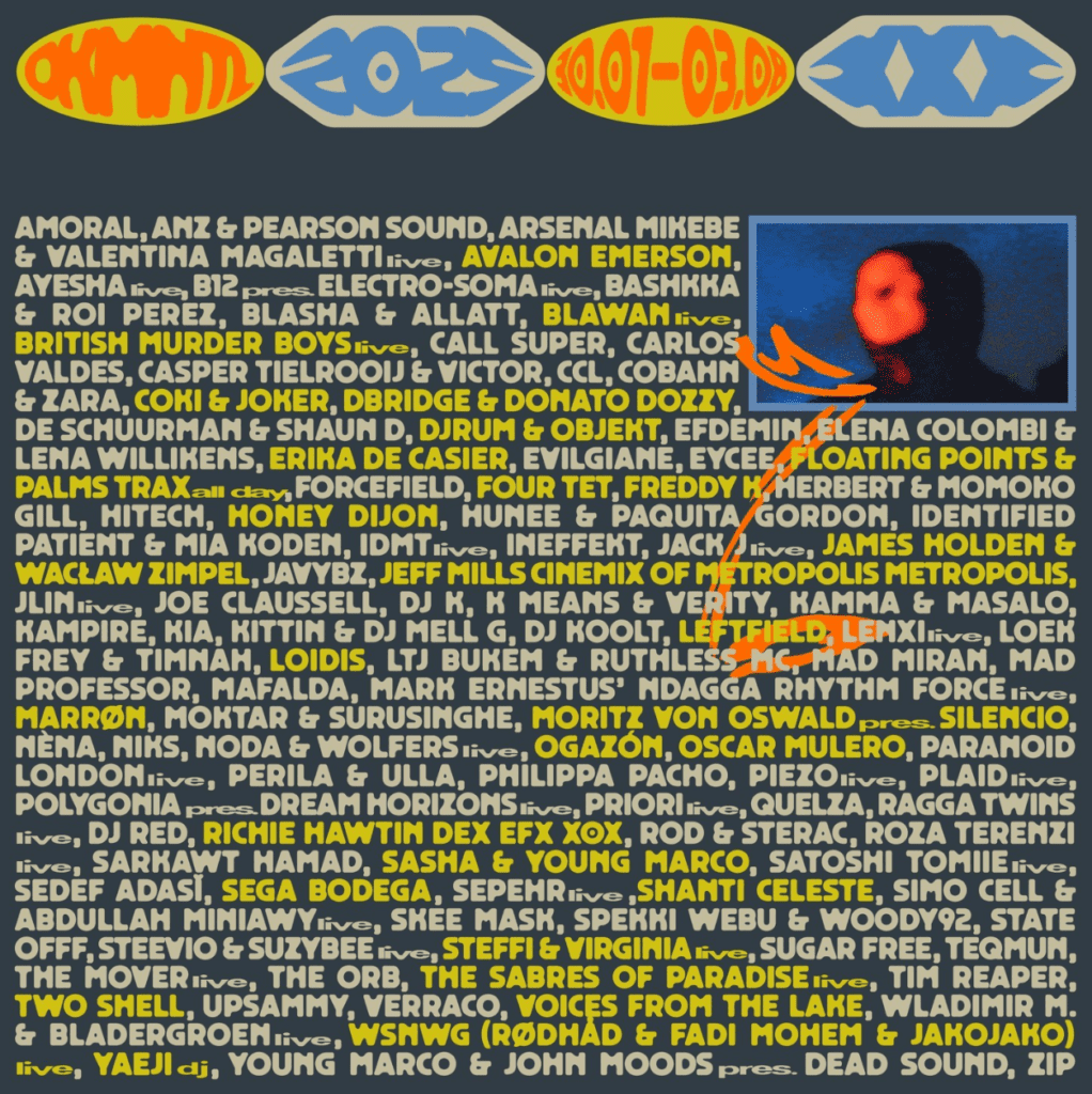 Dekmantel Festival 2025 Poster