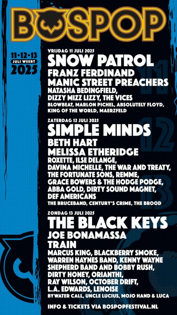 Bospop 2025 Poster