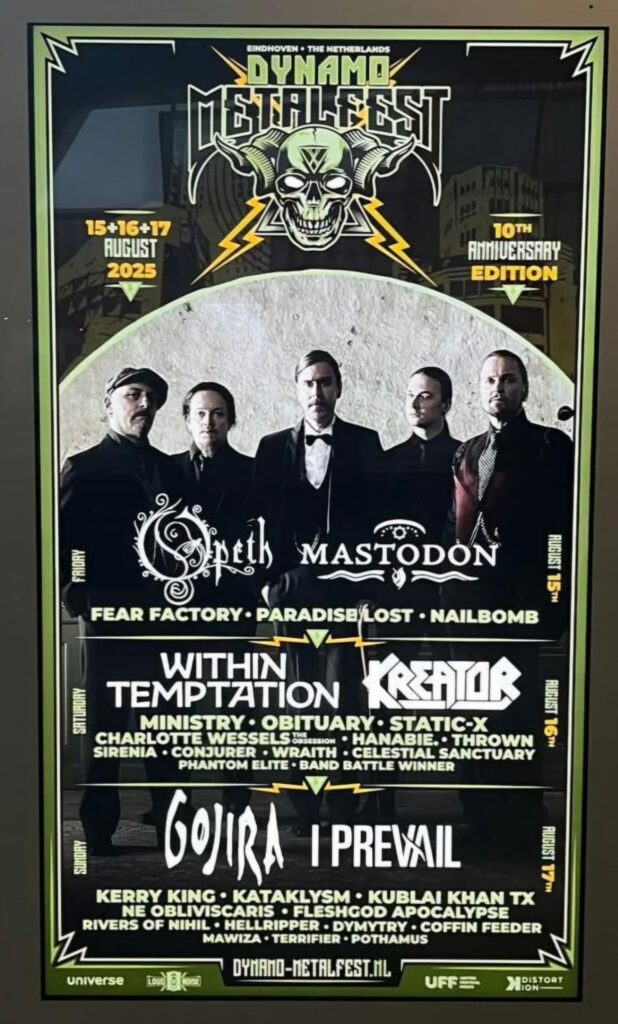 Dynamo Metalfest 2025 Poster