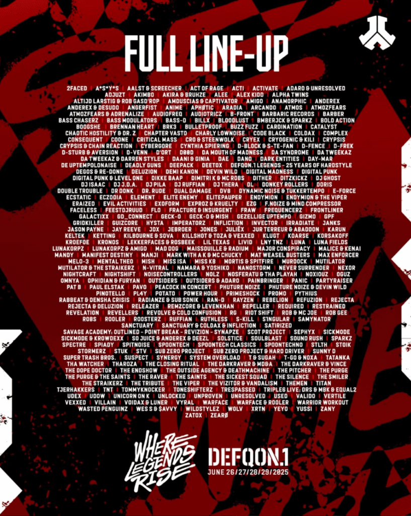 Defqon.1 2025 Poster
