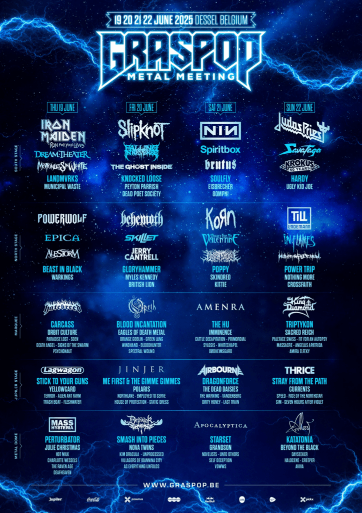 Graspop Metal Meeting 2025 Poster