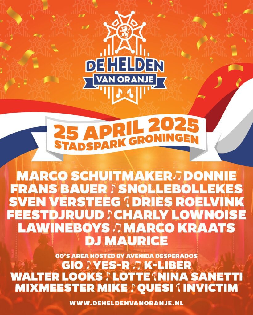 De Helden Van Oranje  2025 Poster