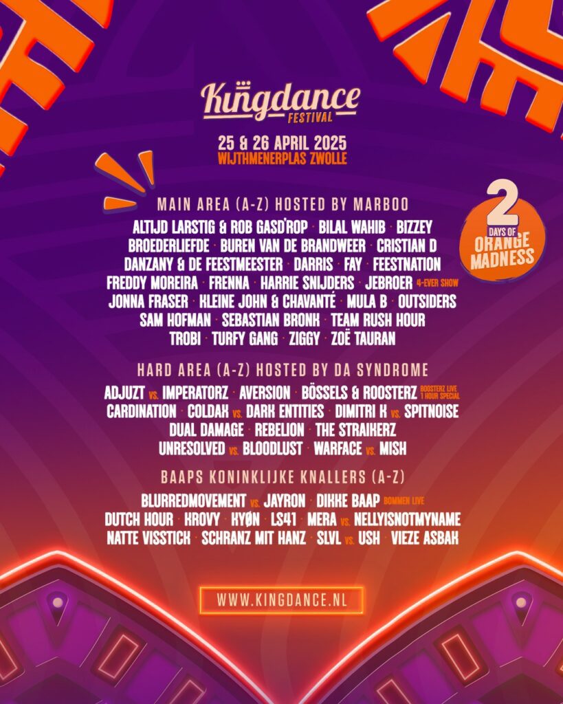 Kingdance Zwolle 2025 Poster