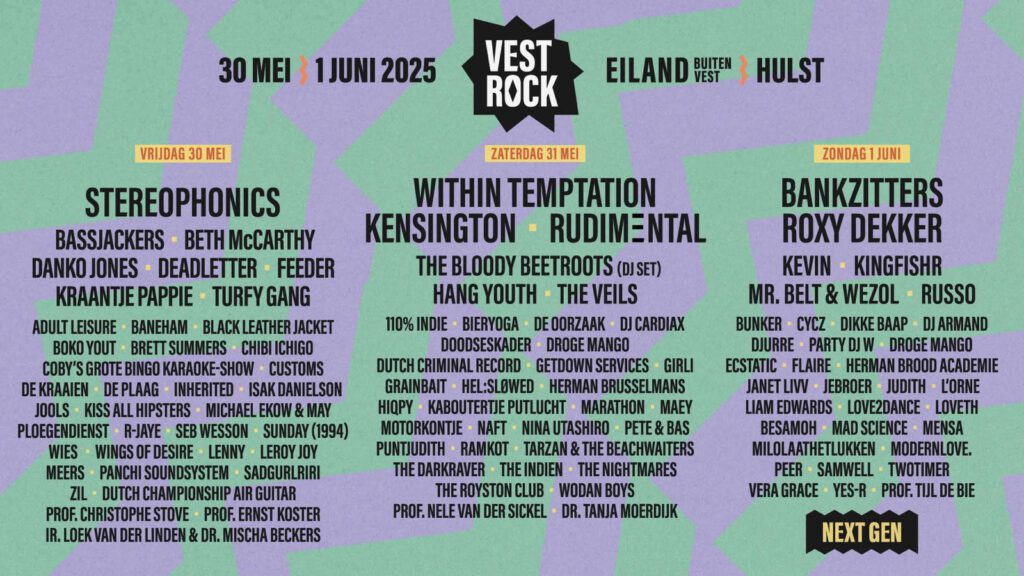 Vestrock 2025 Poster