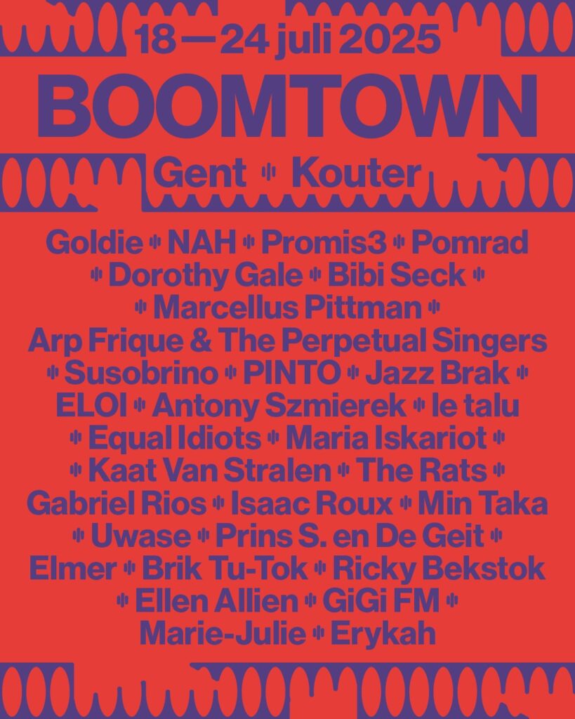 Boomtown 2025 Poster